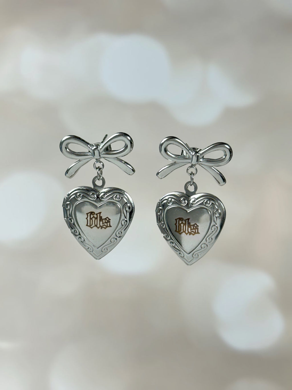BTS Locket Earrings