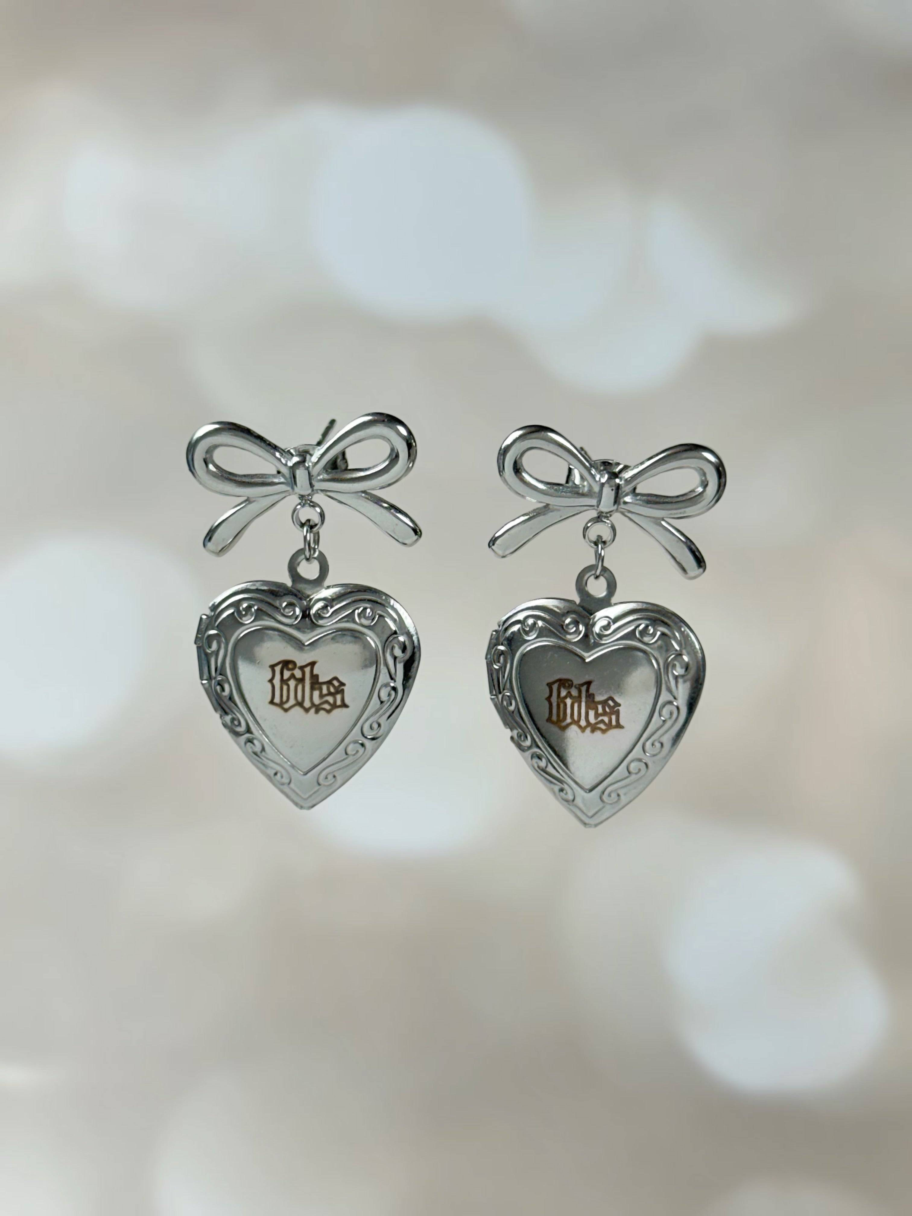BTS Locket Earrings