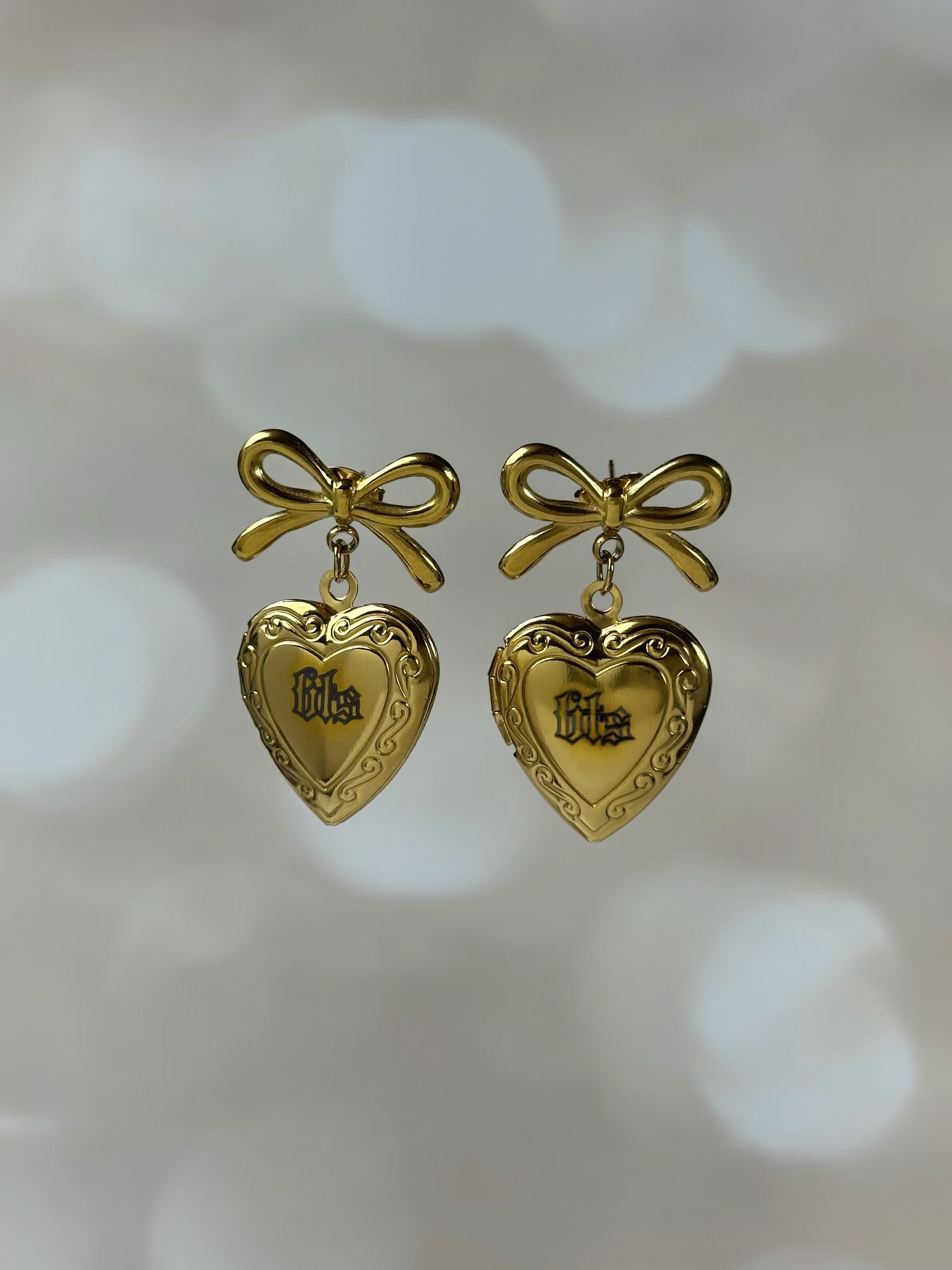 BTS Locket Earrings