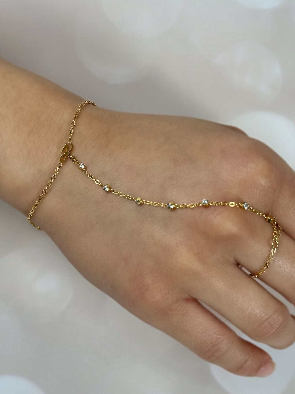 JK Golden Hand Chain