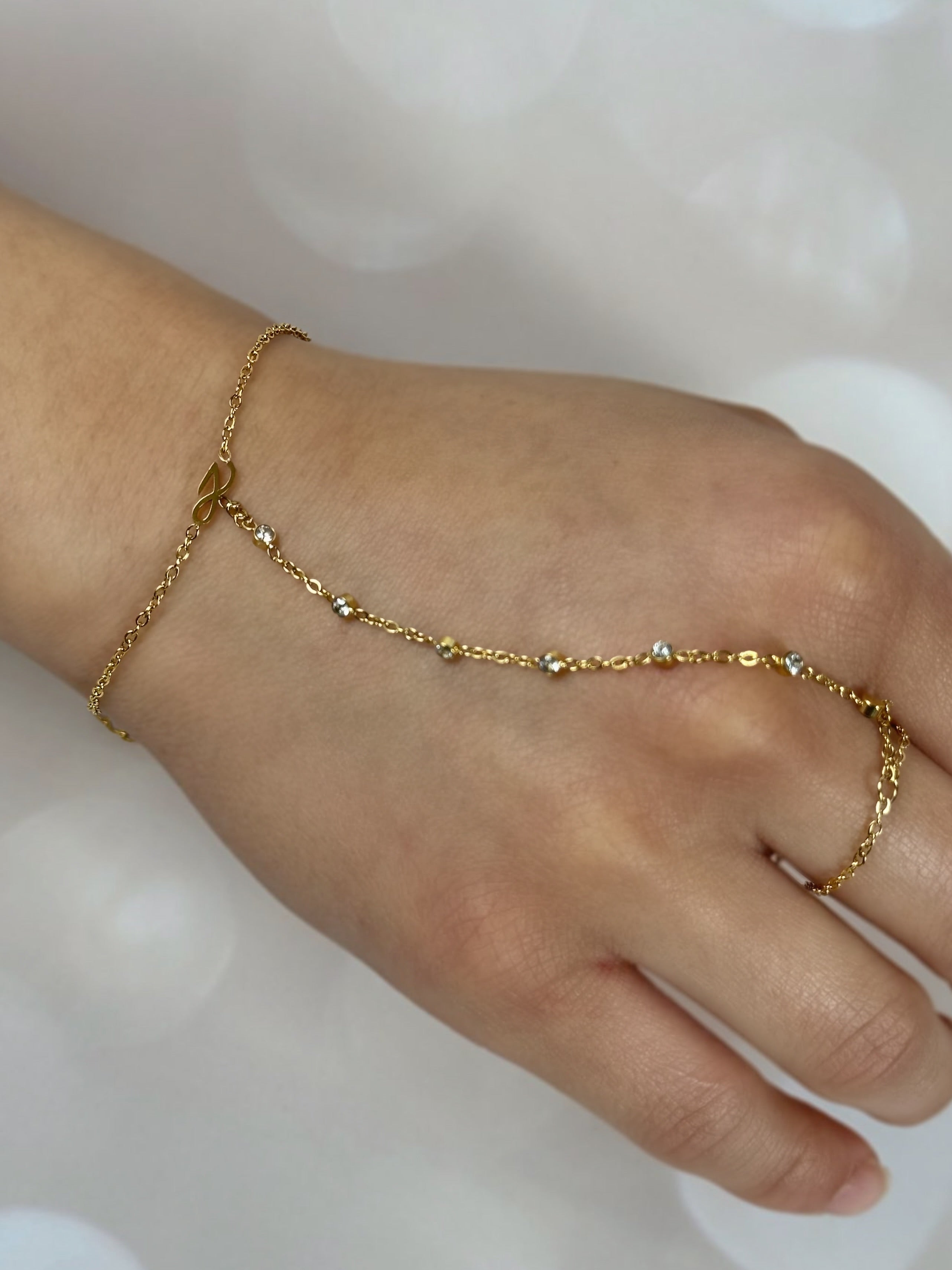 JK Golden Hand Chain