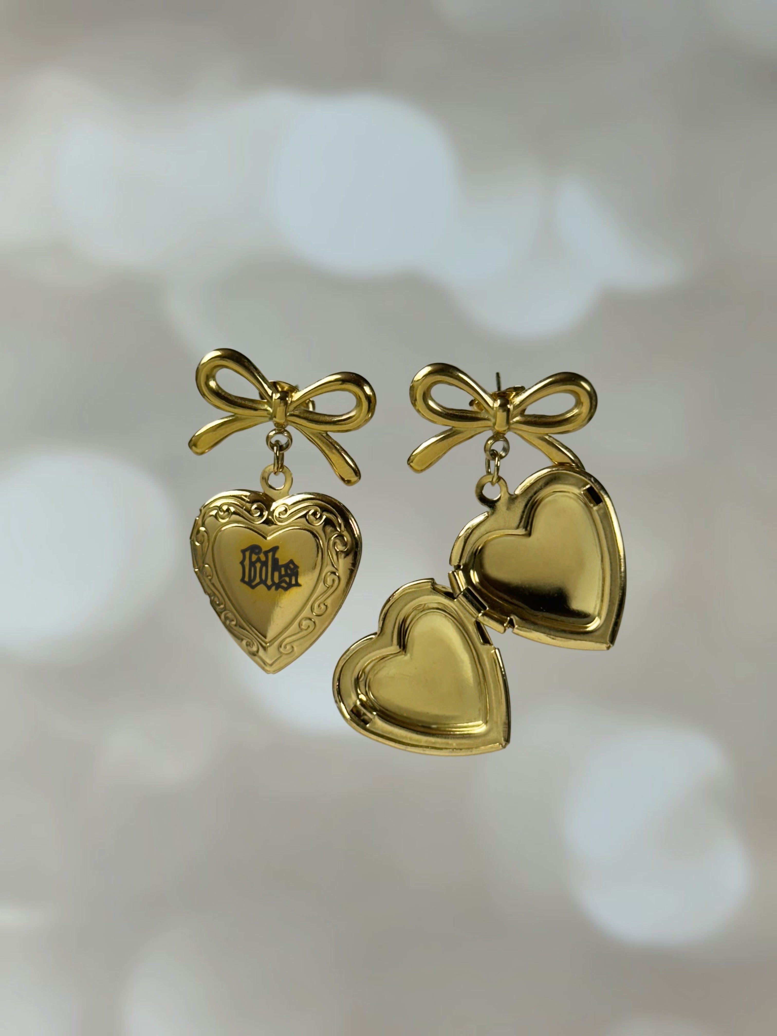 BTS Locket Earrings