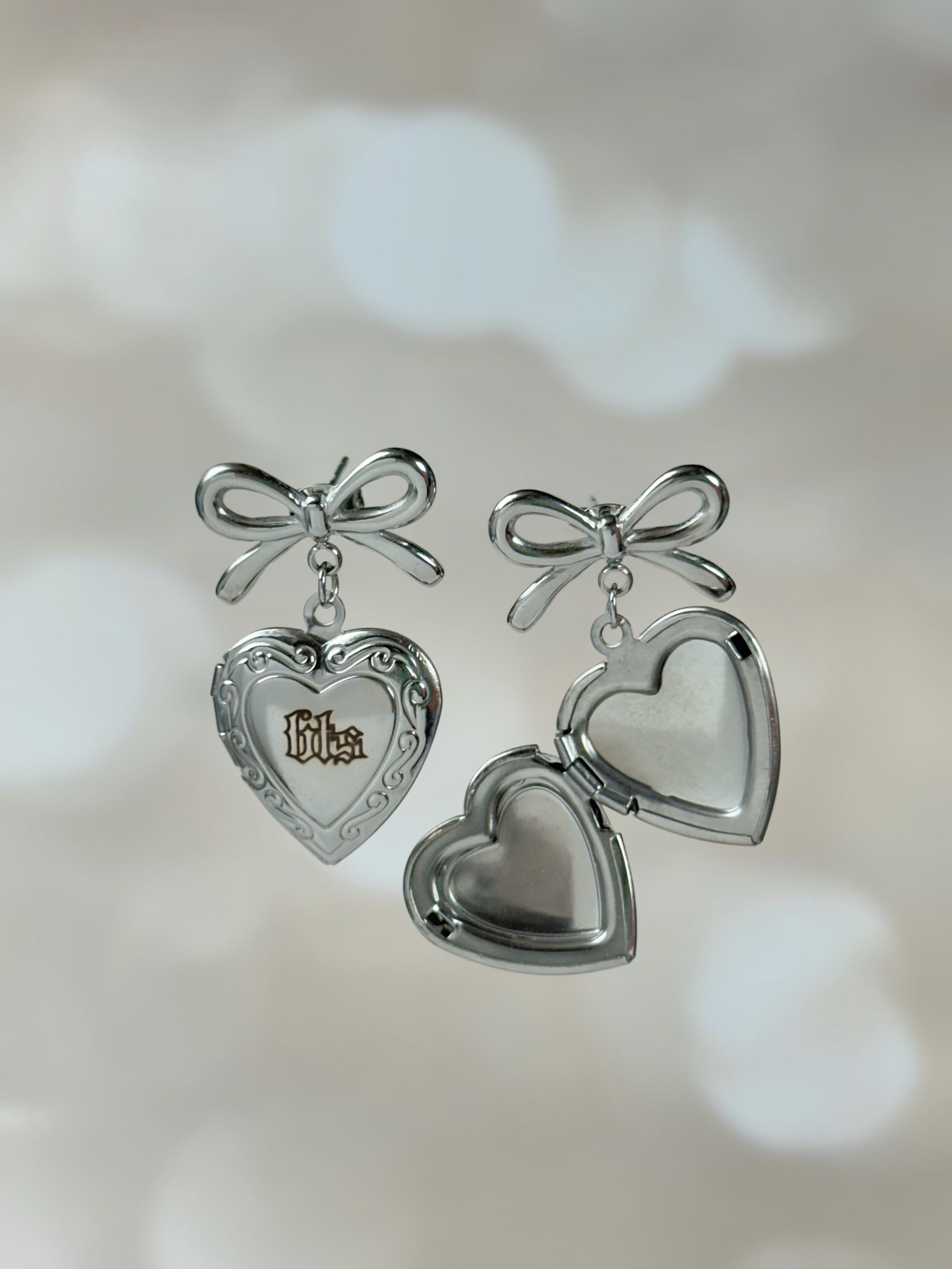 BTS Locket Earrings